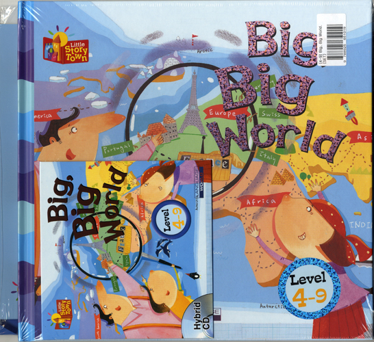 Little Story Town 4-9:Big, Big World (B+CD+W+Phonics) Set