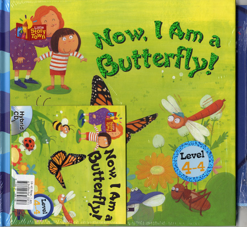 Little Story Town 4-4:Now, I Am a butterfly! (B+CD+W+Phonics) Set 