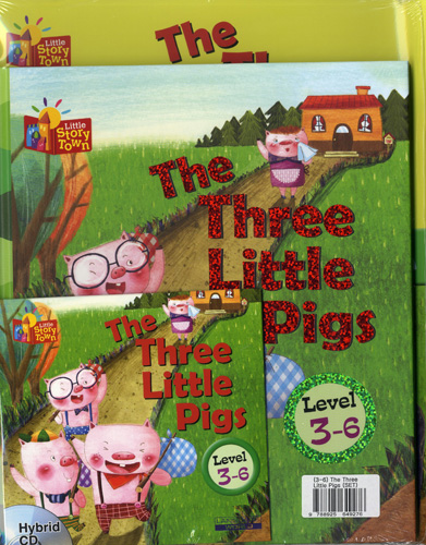 Little Story Town 3-6:The Three Little Pig (B+CD+W) Set