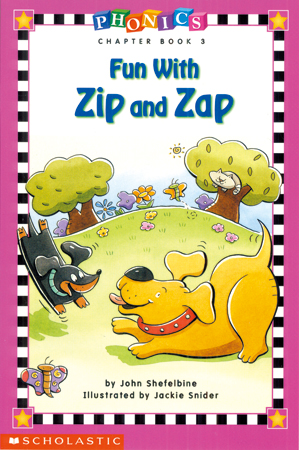 Phonics Chapter Book 3:Fun With Zip and Zap(B+CD)