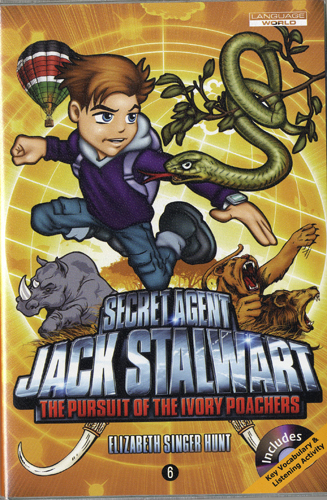 Secret Agent Jack Stalwart #6:The Pursuit of the Ivory Poachers: Kenya (B+CD)