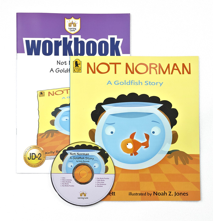 Thumnail : 러닝캐슬 JD-02-Not Norman: A Goldfish Story (SB+WB+CD)