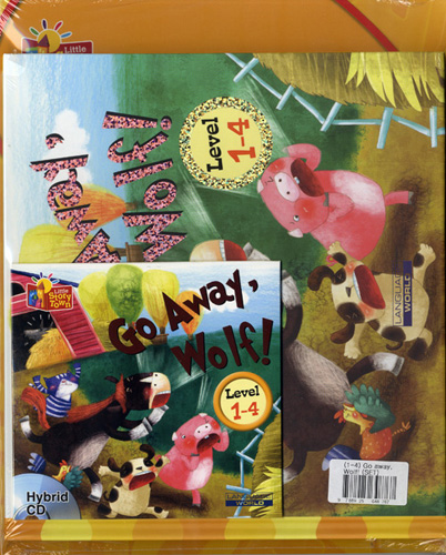 Little Story Town 1-4:Go away, Wolf! (B+CD+W+Phonics) Set 