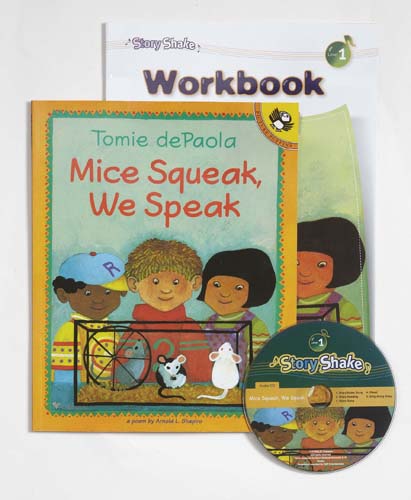 Story Shake Pack 1 Mice Squeak, We Speak (B+CD+W)