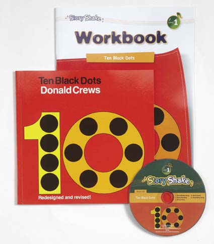 Story Shake Pack 1 Ten Black Dots (B+CD+W) 