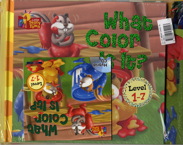 Little Story Town 1-7:What color is it? (B+CD+W+Phonics) Set