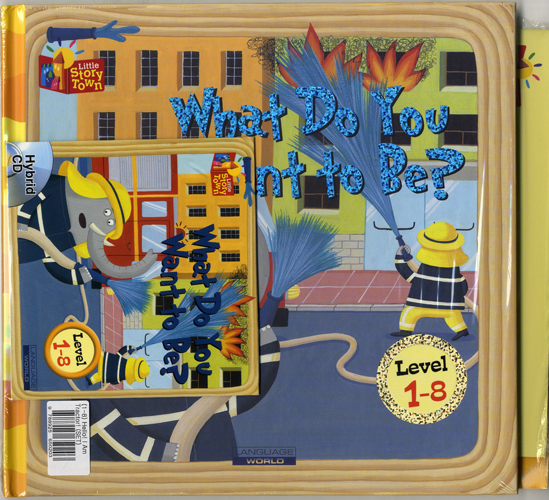Little Story Town 1-8:What Do You Want To Be? (B+CD+W+Phonics) Set