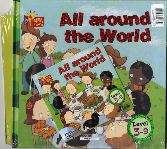 Little Story Town 3-9:All around the World (B+CD+W+Phonics) Set