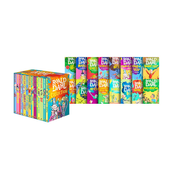 Roald Dahl Collection 16 Books Box Set (Paperback, 영국판, NEW)