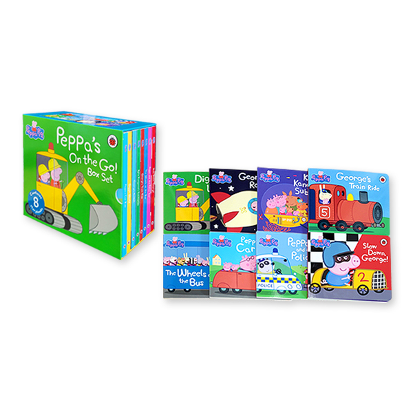 Peppa’s On the Go! (8 Board books Slipcase) 대표이미지