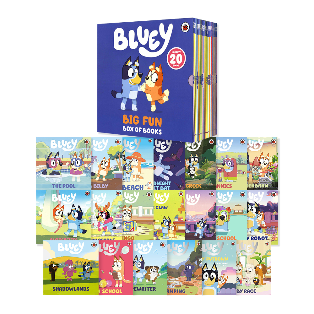 Bluey Big Fun Box of Books(20 books)