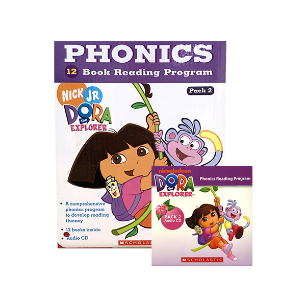 Dora The Explorer Phonics Fun Pack #2 with CD