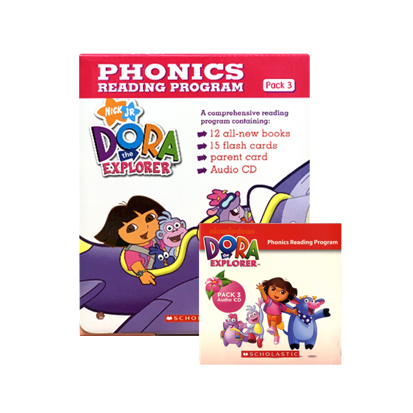 Dora The Explorer Phonics Fun Pack #3 with CD 대표이미지