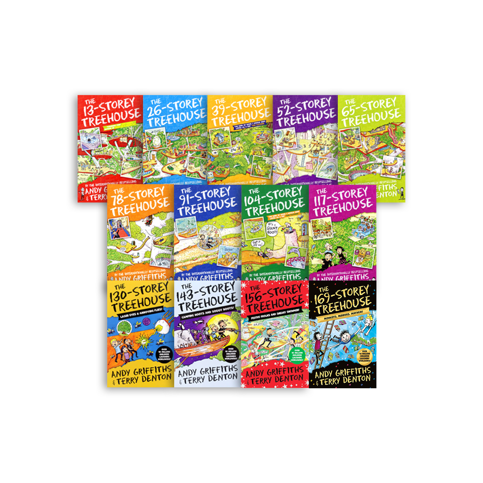 Treehouse 13-book with audio QR set