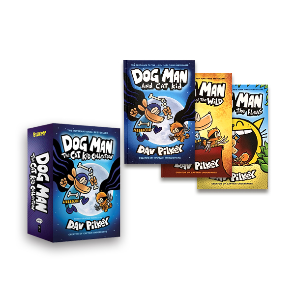 Dog Man #4-6 Boxed Set:The Cat Kid Collection: From the Creator of Captain Underpants (H)