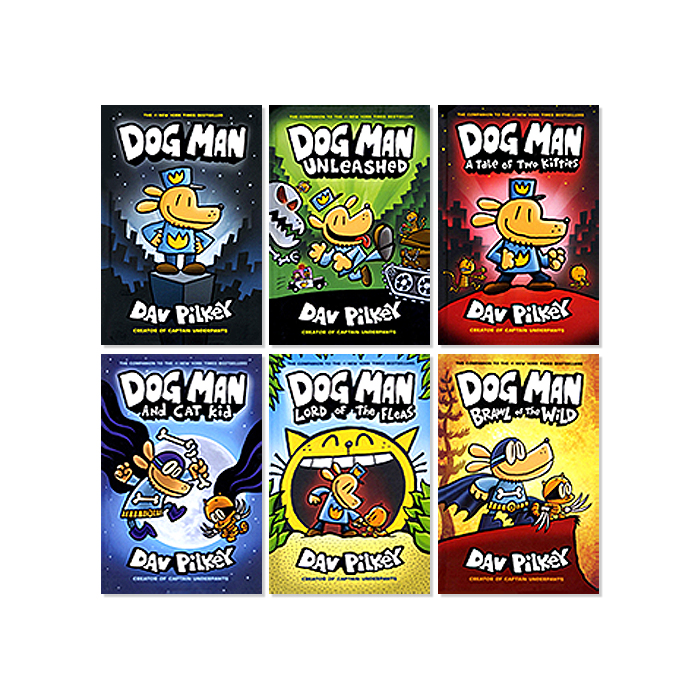 Dog Man #1-6 Boxed Set:The Supa Epic Collection: From the Creator of Captain Underpants (H)