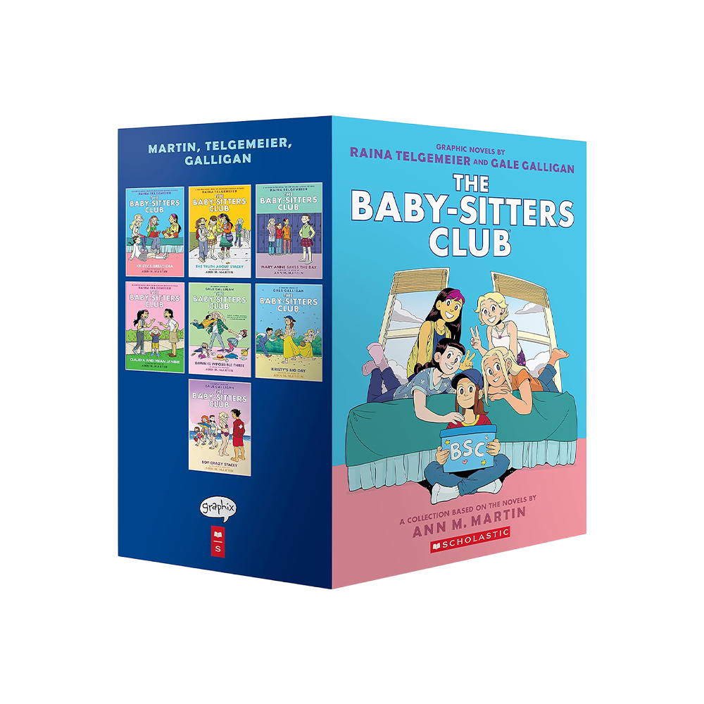 The Baby-sitters Club Graphic Novels #1-7: A Graphix Collection (Full-Color Ed)