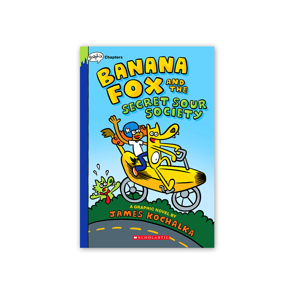 Banana Fox #1: Banana Fox and the Secret Sour Society (A Graphix Chapters Book) 대표이미지