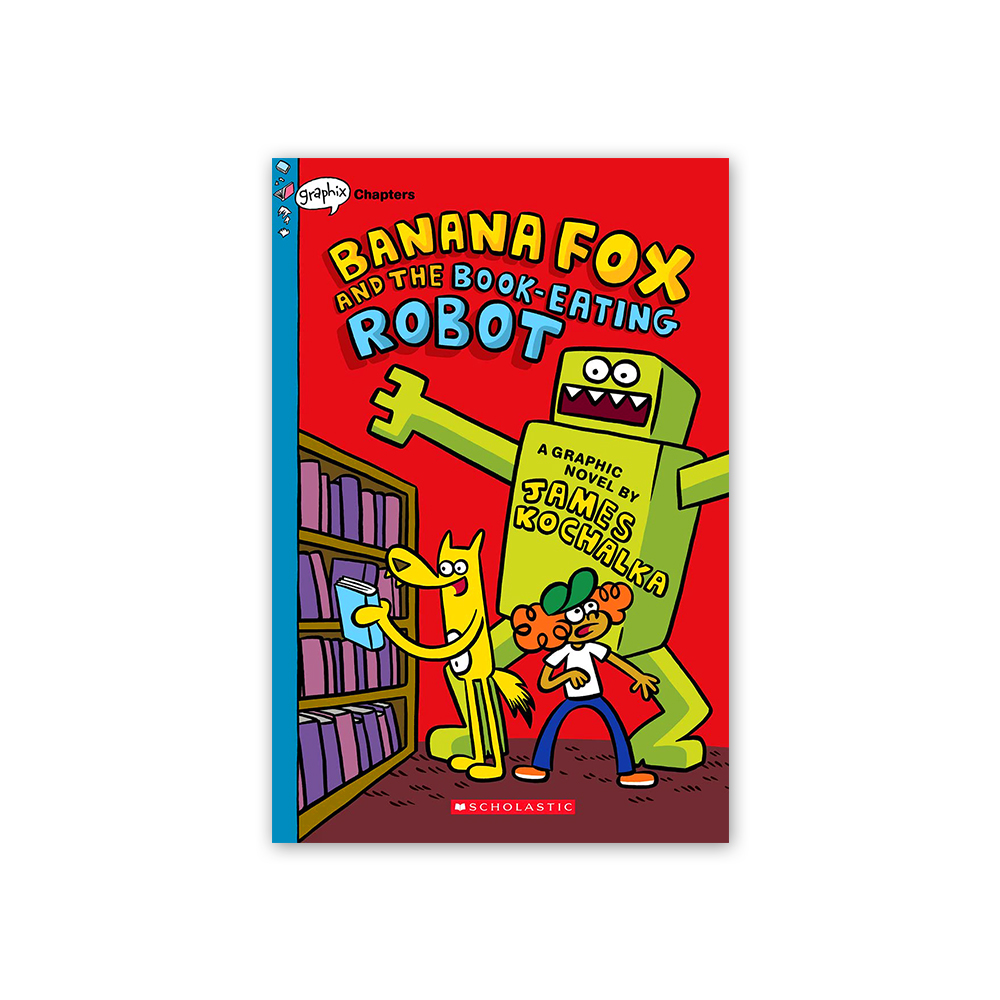 Banana Fox #2: Banana Fox and the Book-Eating Robot (A Graphix Chapters Book)  대표이미지