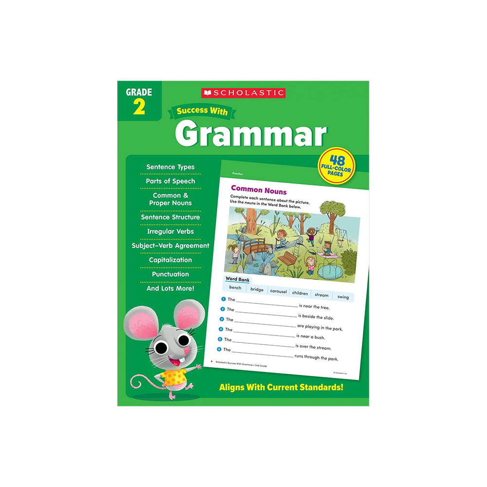 Success With Grammar Grade 2 Workbook 대표이미지