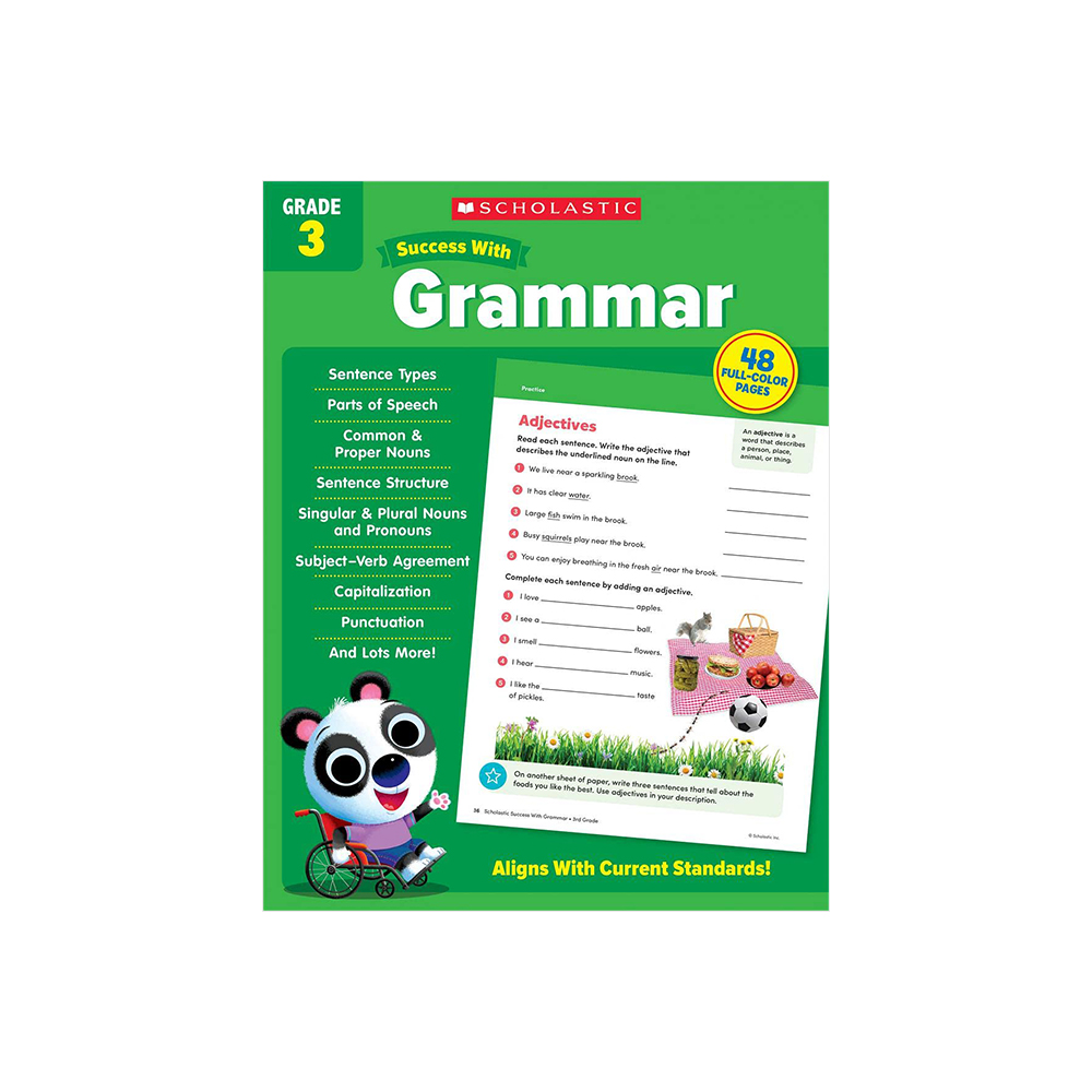 Success With Grammar Grade 3 Workbook 대표이미지