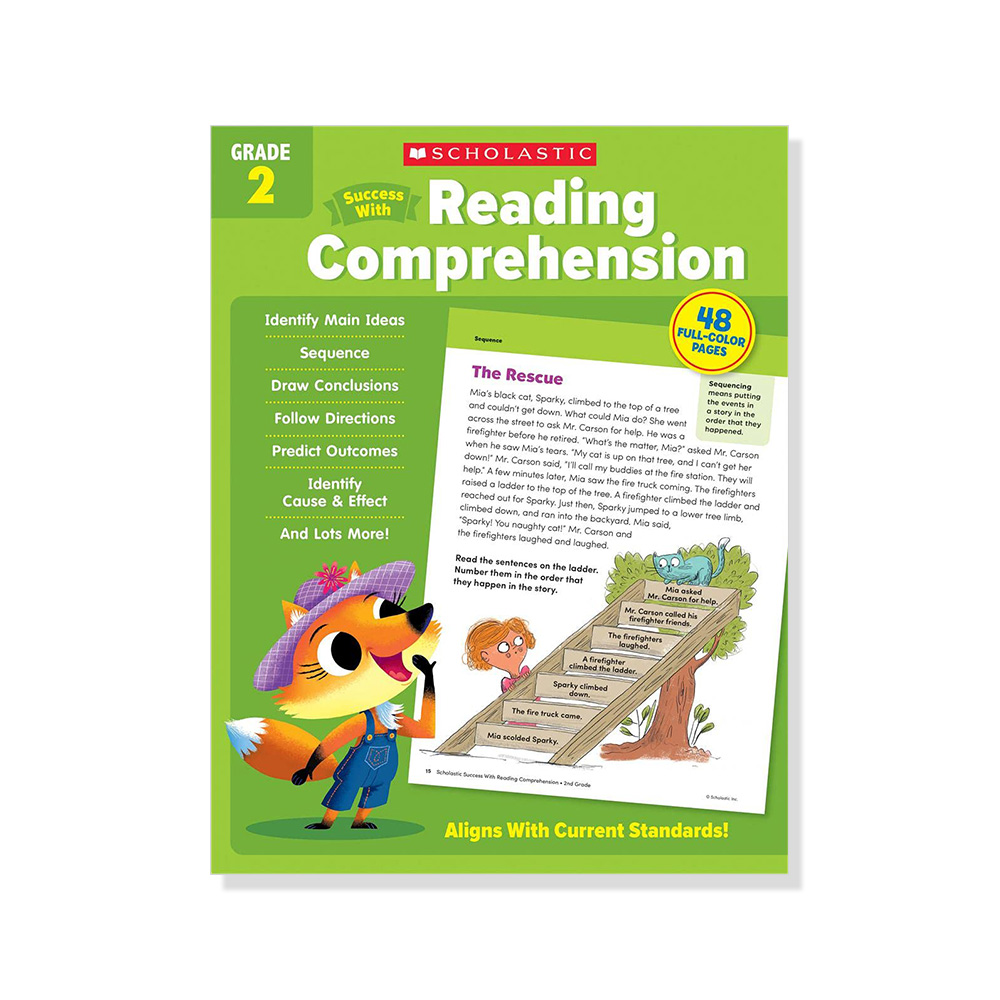 Success With Reading Comprehension: Grade 2 Workbook 대표이미지