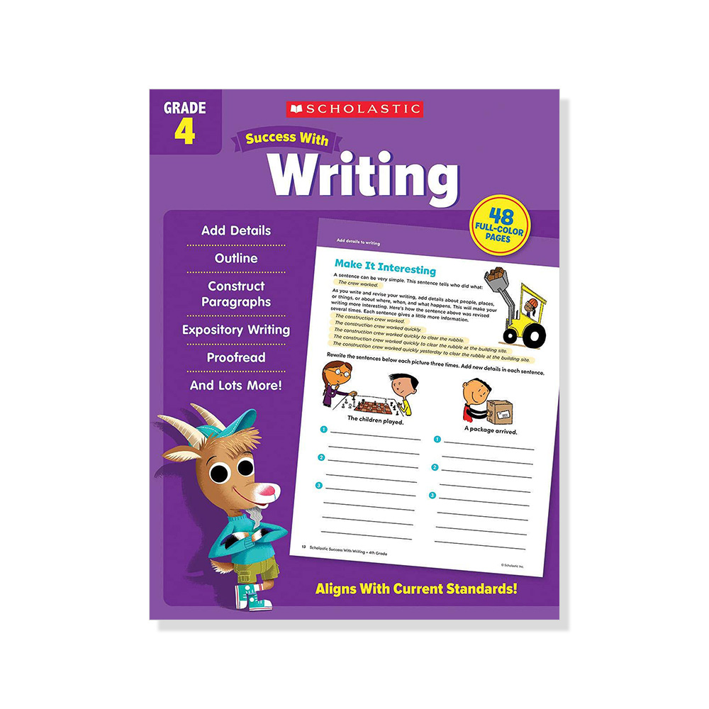 Success With Writing Grade 4 Workbook 대표이미지