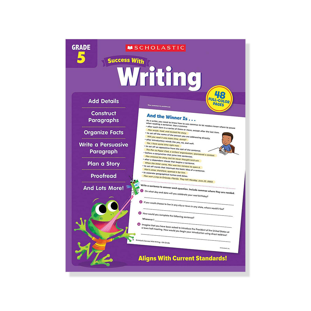 Success With Writing Grade 5 Workbook 대표이미지