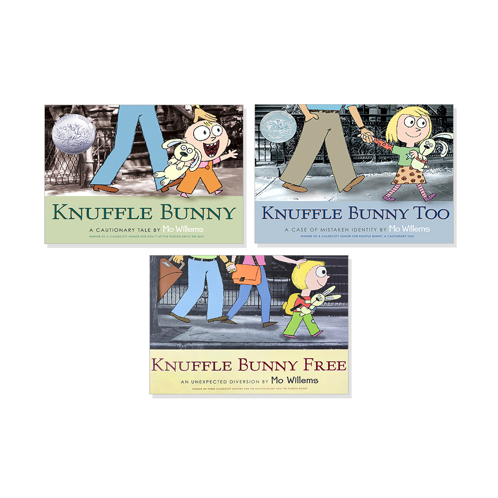 Knuffle Bunny 3 Books SET (3 PBs)