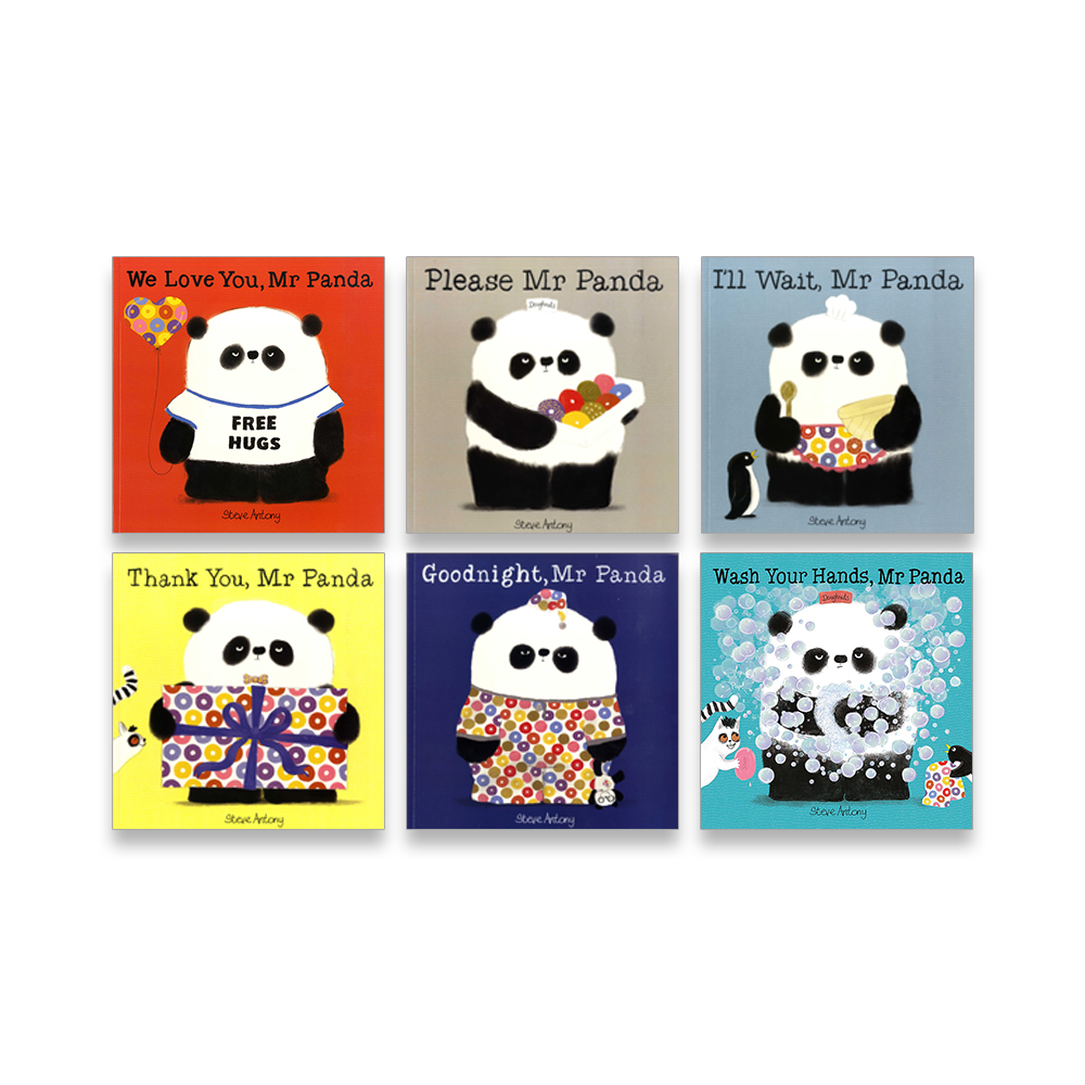Mr. Panda 6-book Shrink-wrapped set 