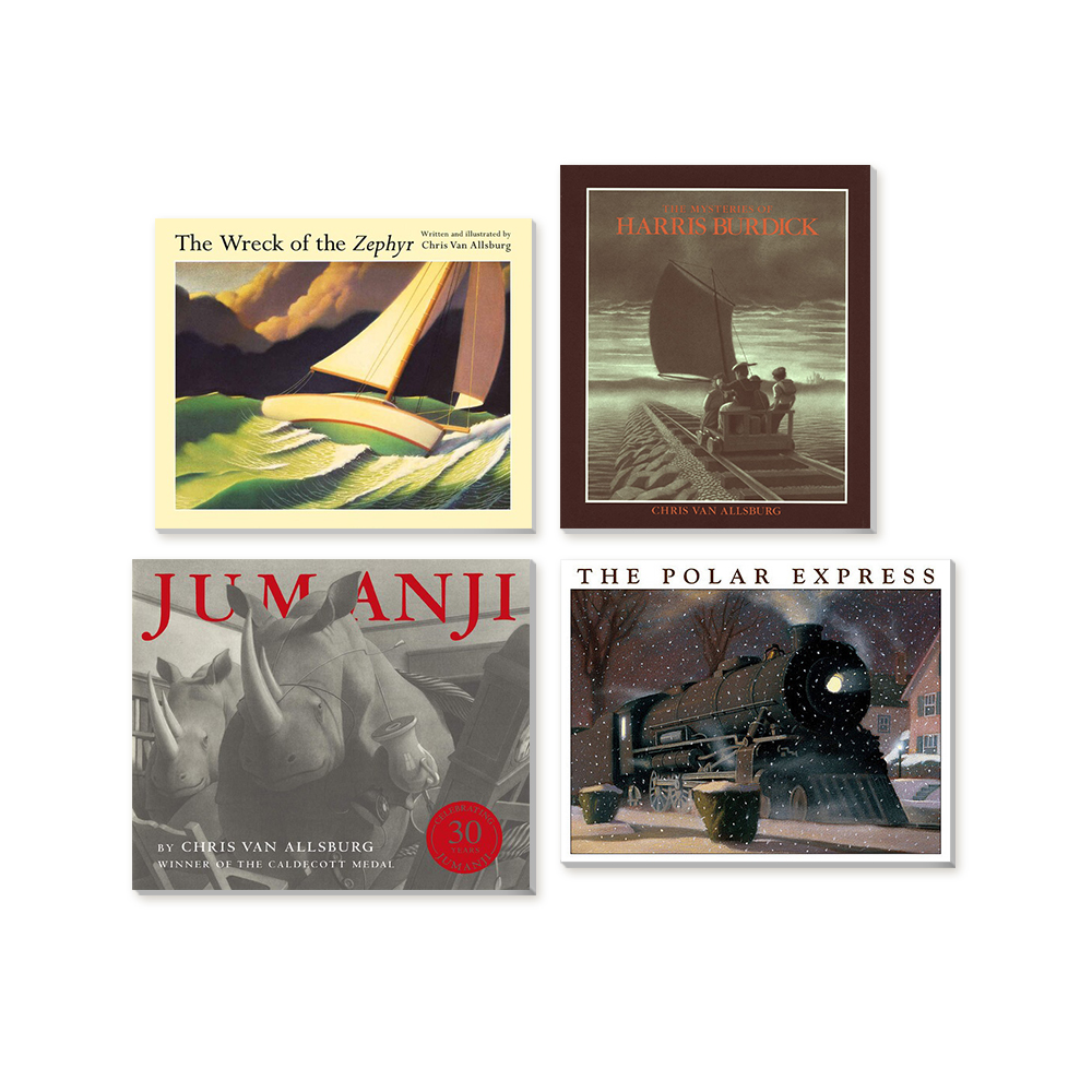 Chris Van Allsburg Set (4 Paperbacks, 영국판)