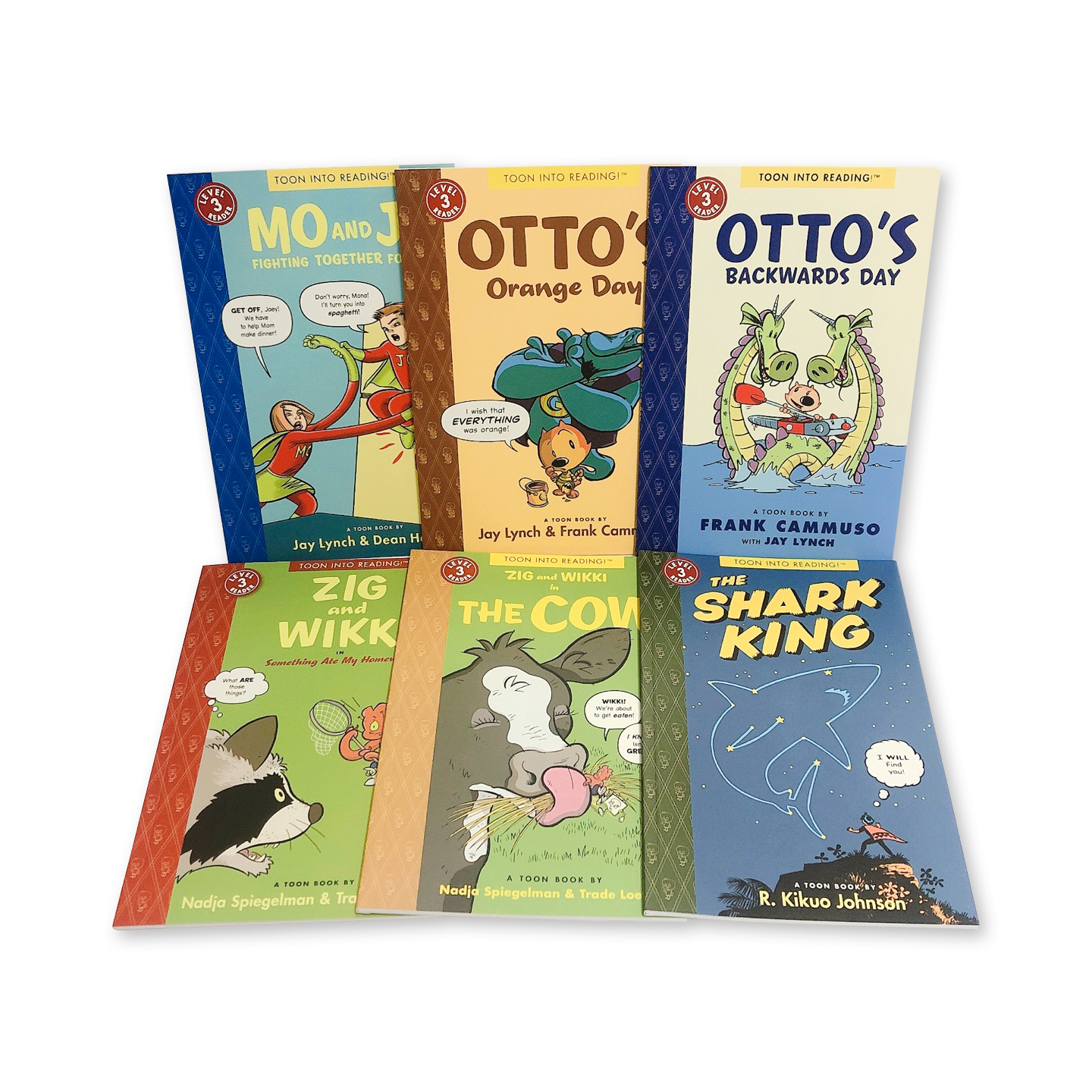 Toon into Reading Level 3_6종 Book Set 대표이미지