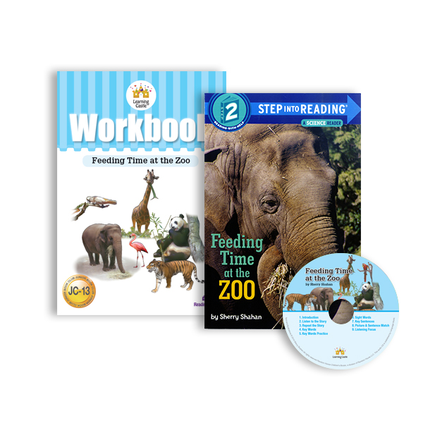 러닝캐슬 JC-13-Feeding Time at the Zoo (SB+WB+CD) 대표이미지