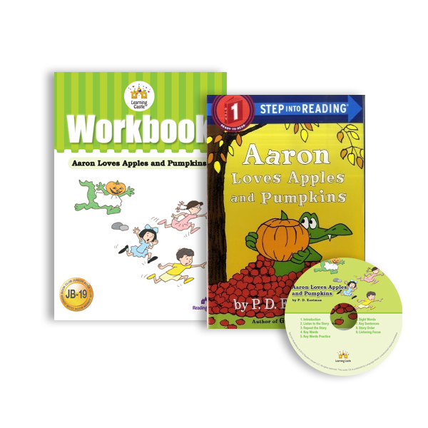 러닝캐슬 JB-19-Aaron Loves Apples and Pumpkins (SB+WB+CD)