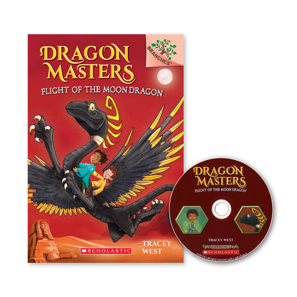 Dragon Masters #6:Flight of the Moon Dragon (with CD & Storyplus QR) New