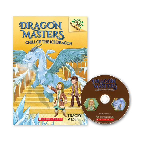 Dragon Masters #9:Chill of the Ice Dragon (with CD & Storyplus QR) New