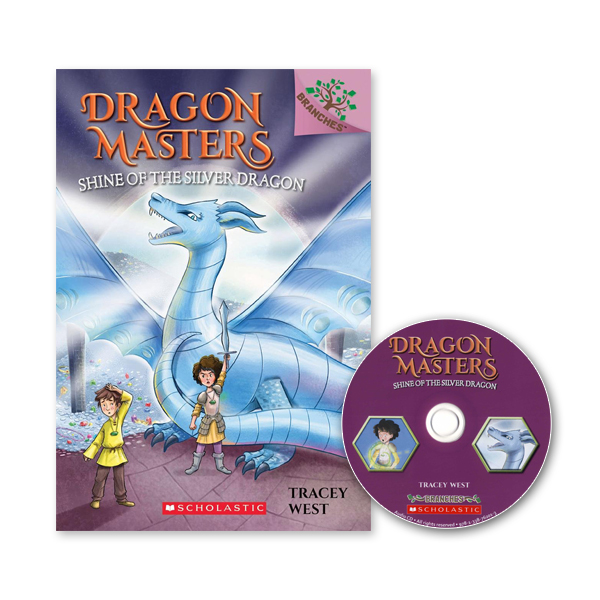 Dragon Masters #11:Shine of the Silver Dragon (with CD & Storyplus QR) New