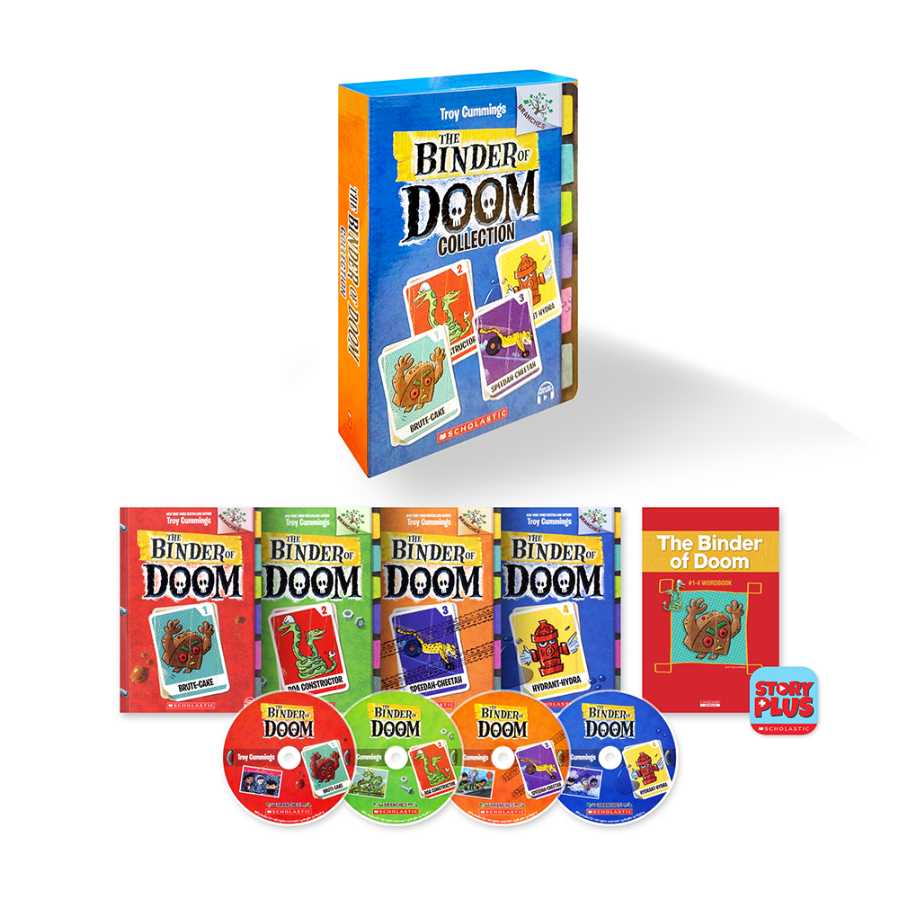 The Binder of Doom #1-4 Box Set(with CD & StoryPlus)