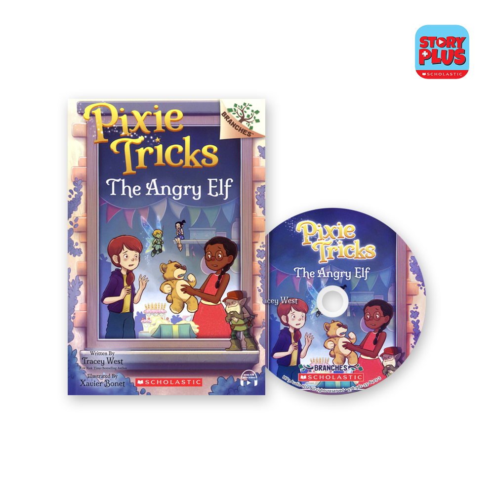 Pixie Tricks #5: The Angry Elf  (with CD & StoryPlus QR)
