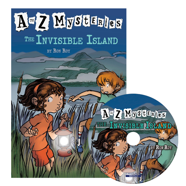 A to Z Mysteries #I:The Invisible Island (B+CD)
