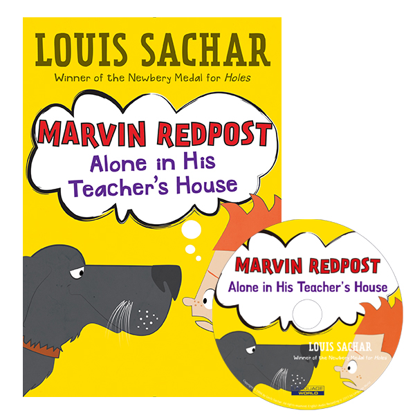 Marvin Redpost #4: Alone in His Teacher (B+CD)