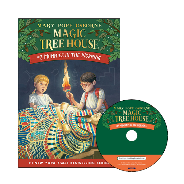 Magic Tree House #03:Mummies in the Morning (Book+CD)