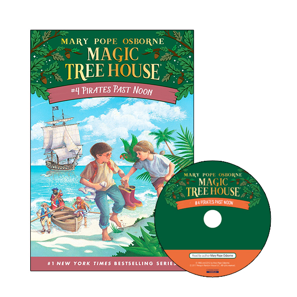 Magic Tree House #04:Pirates Past Noon (Book+CD)