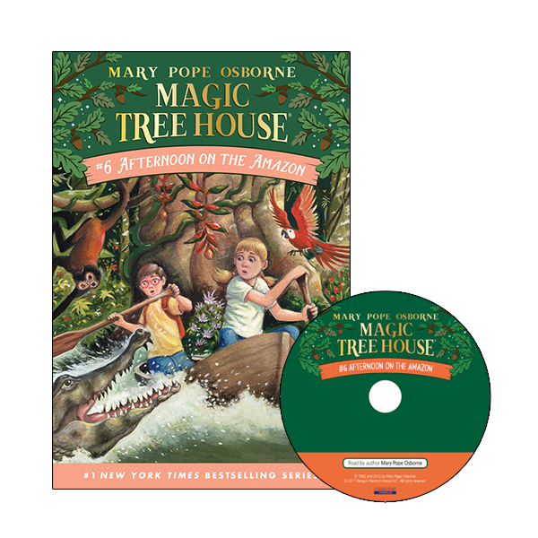 Magic Tree House #06:Afternoon on the Amazon (Book+CD)