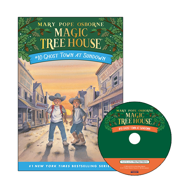 Magic Tree House #10:Ghost Town at Sundown (Book+CD)