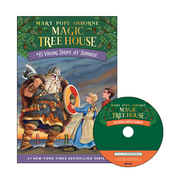 Magic Tree House #15:Viking Ships at Sunrise (Book+CD)
