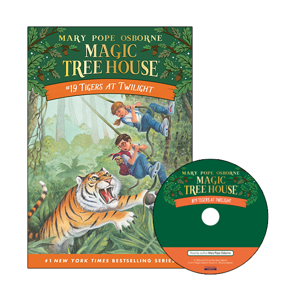 Magic Tree House #19:Tigers at Twilight (Book+CD)