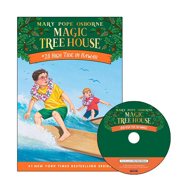 Magic Tree House #28:High Tide in Hawaii (Book+CD)