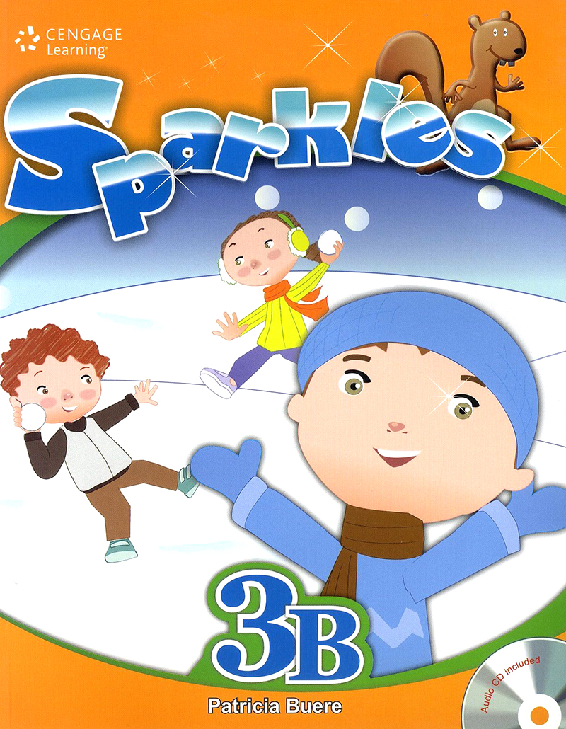 Sparkles student book with workbook and audio CD 3B